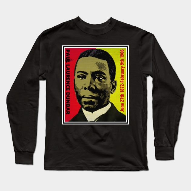 Paul Laurence Dunbar (Color) Long Sleeve T-Shirt by truthtopower